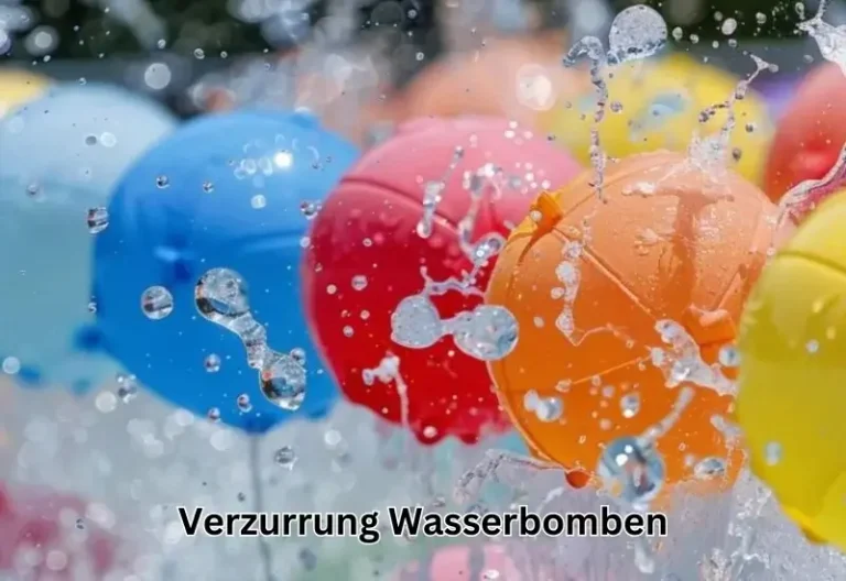 Verzurrung Wasserbomben